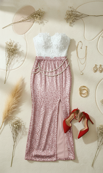 Hermoso vestido valentina cod.1038