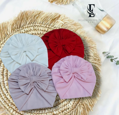 Gorrita de doble lazo