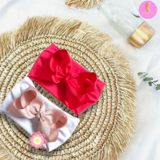 Cintillo ancho de lazo boutique