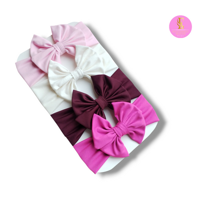 12 cintillos de doble lacito