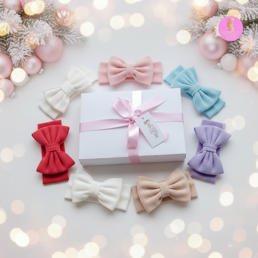 Cajita de cintillos lazo valentina cod.097