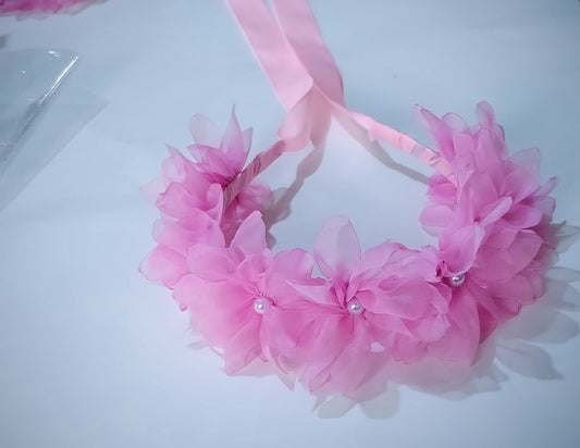 Diadema, tipo coronitas de flores